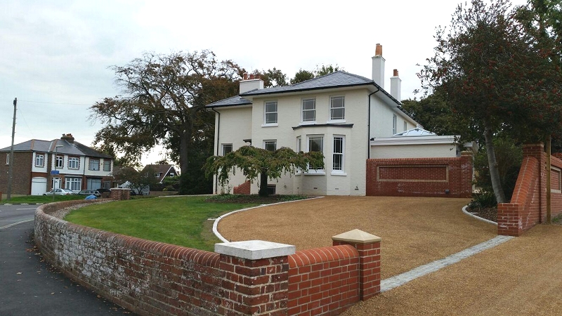 driveway tar and chip surface dressing Wiltshire