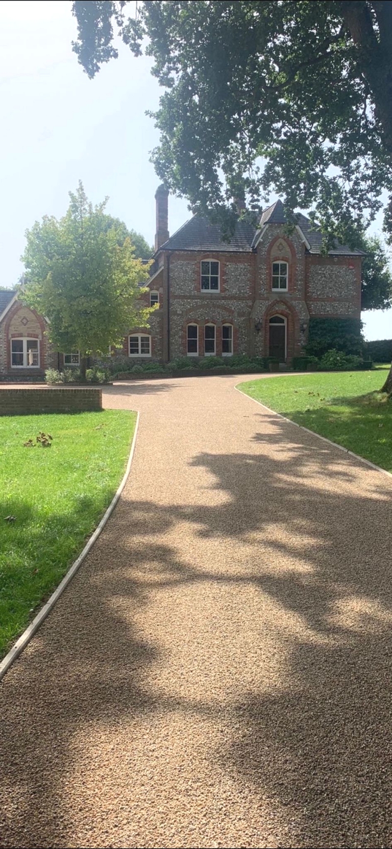 driveway tar and chip surface dressing Wiltshire